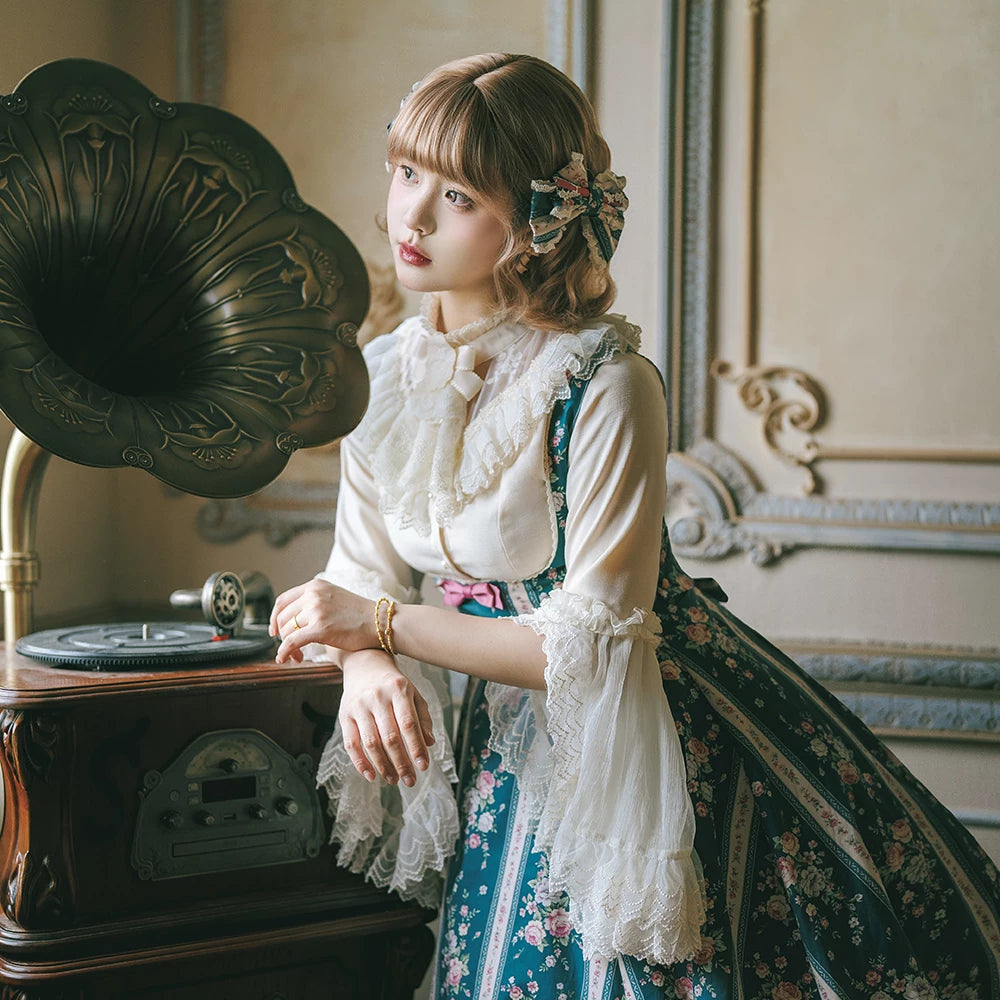 【受注予約10/20まで】Susan Garden 姫袖ブラウス