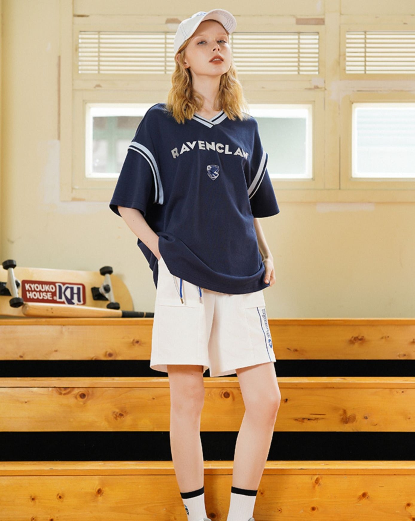 Hogwarts School of Witchcraft and Wizardry V-Neck Pullover