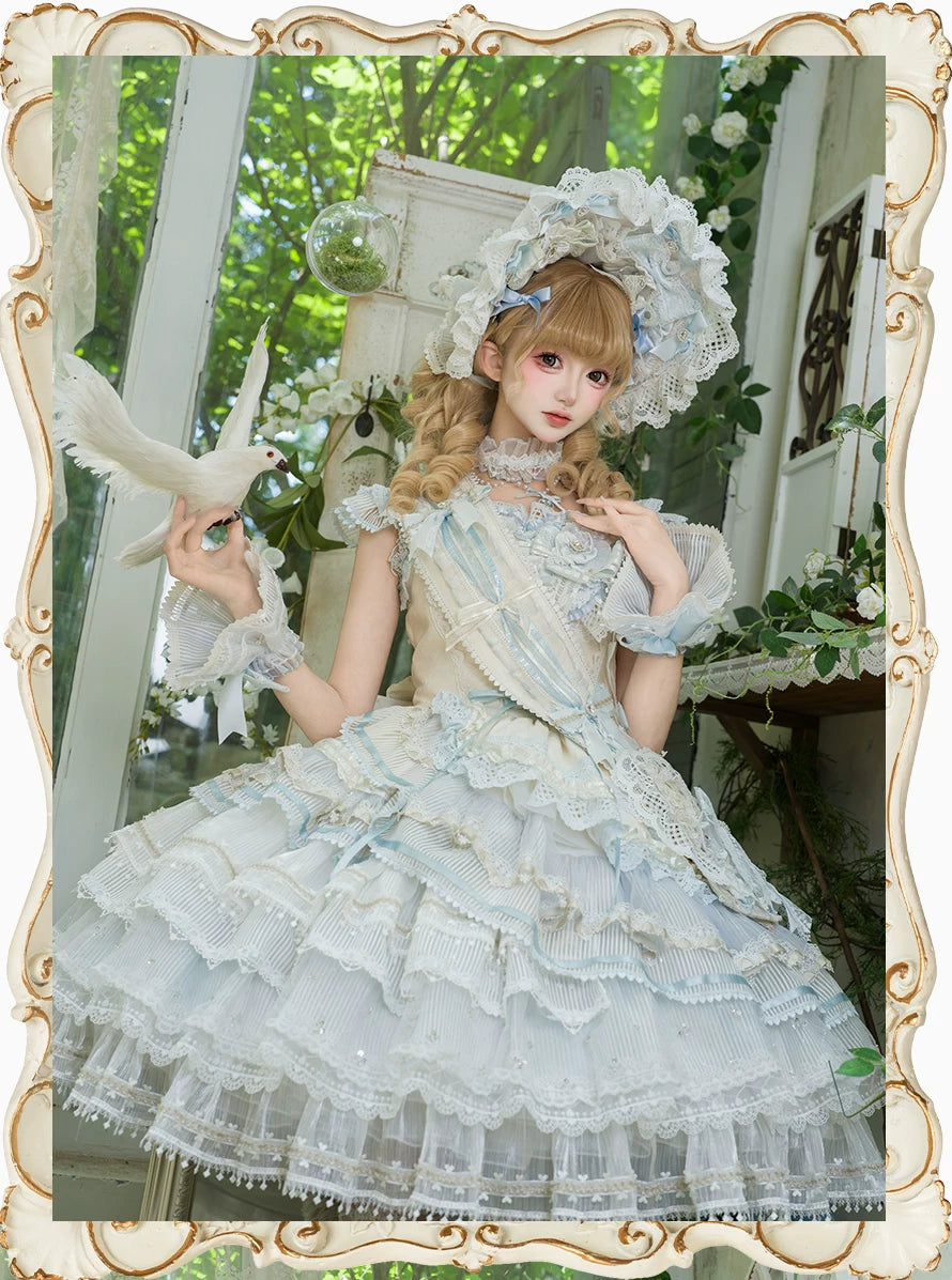 【受注予約7/30まで】誓約の心 レースとフリルのハートドレス