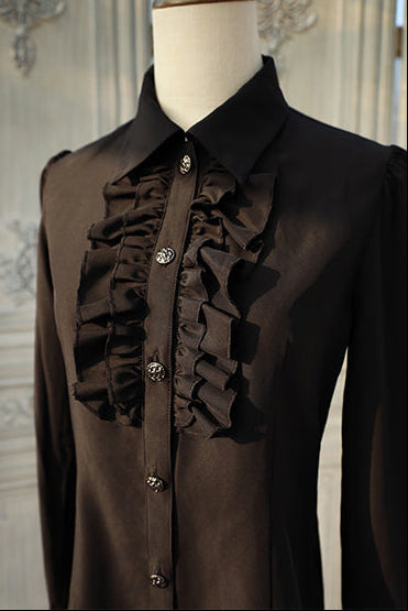 【受注予約11/26まで】Poem of the Dark Night ジャボタイブラウス・単品