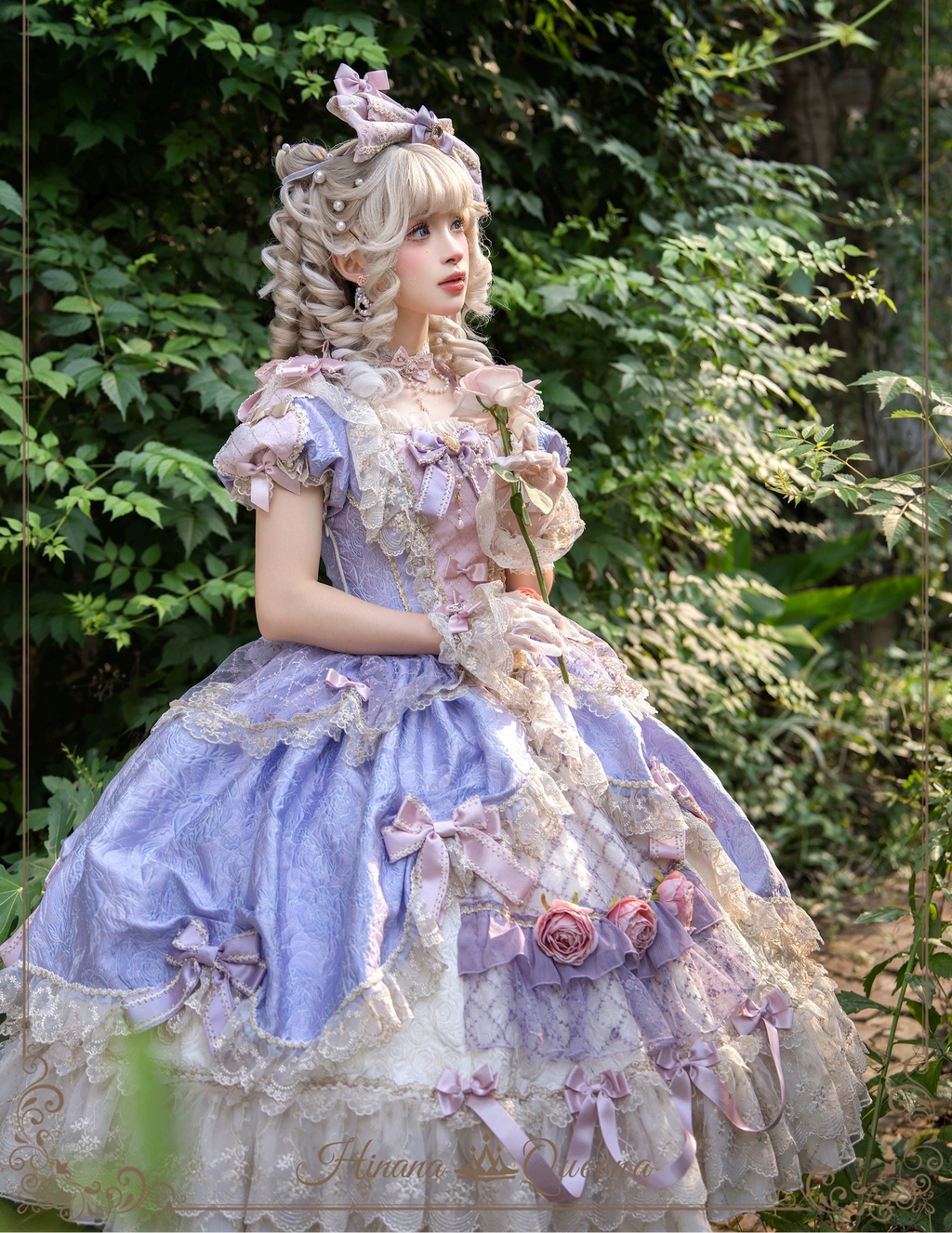 Mirror Snow White プリンセススイートドレス・パープル