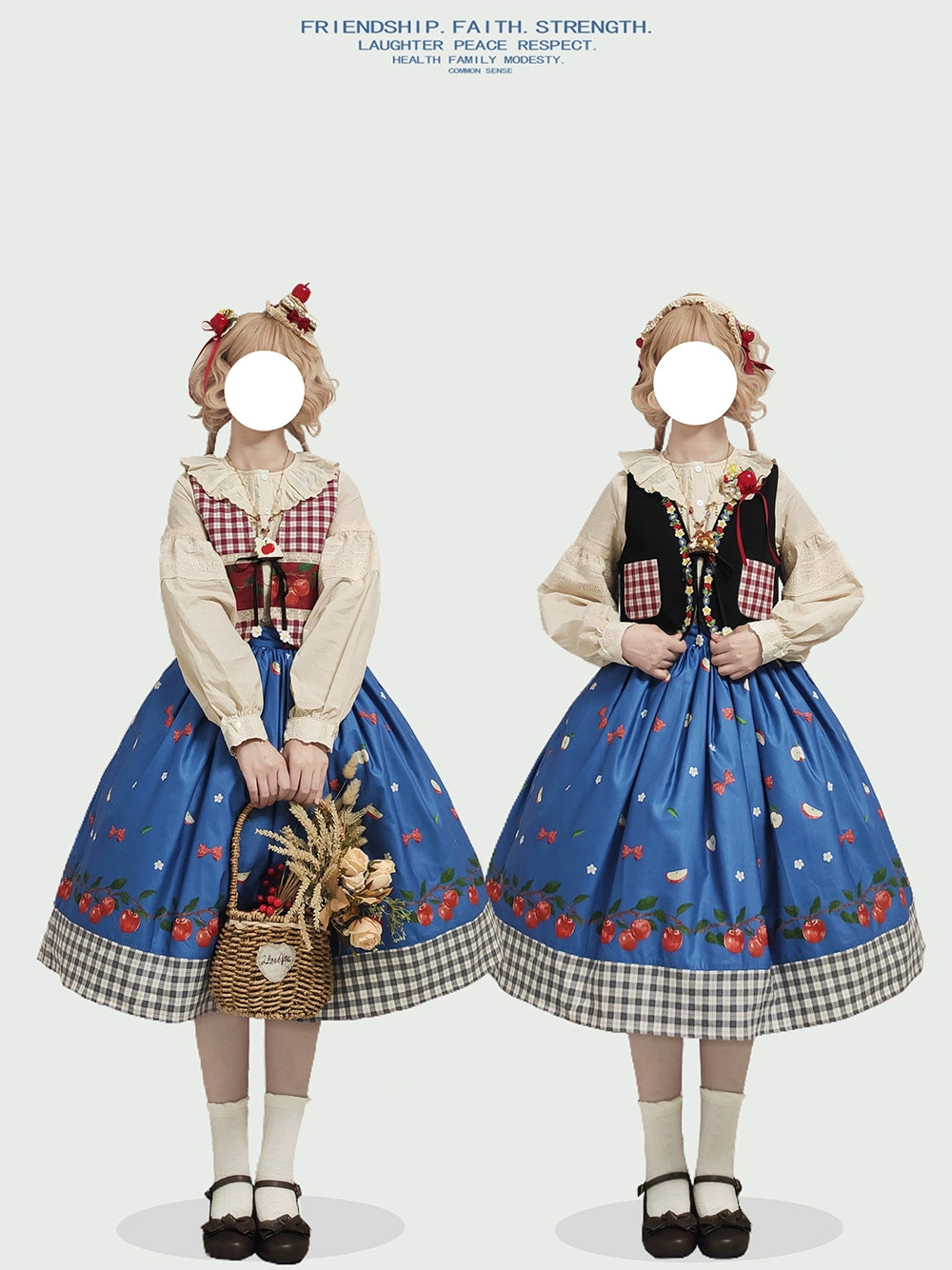 【予約販売】Apple Garden バイエルン風ベスト