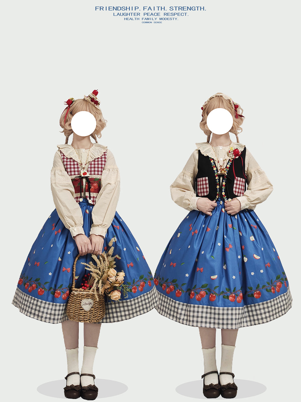 【予約販売】Apple Garden バイエルン風ベスト