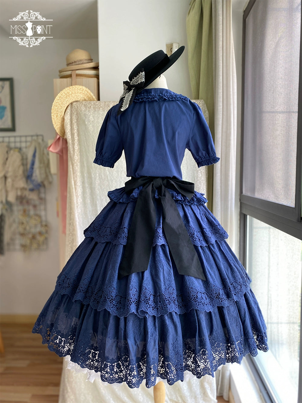 【予約販売】森林輪舞曲半袖ブラウス