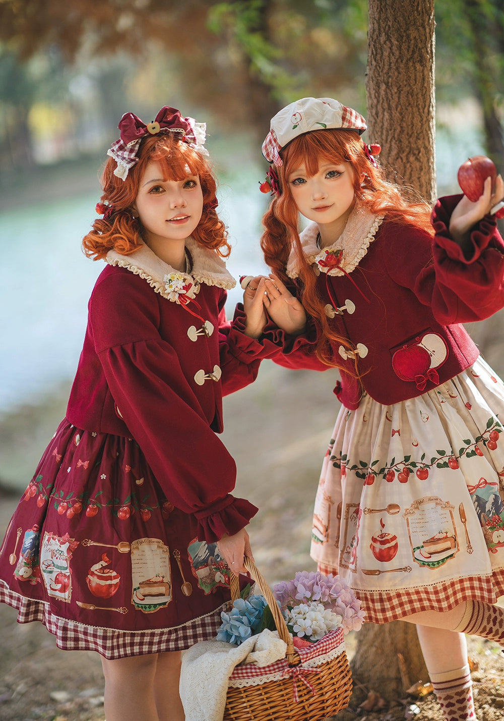 【予約販売】Apple Garden ショートコート