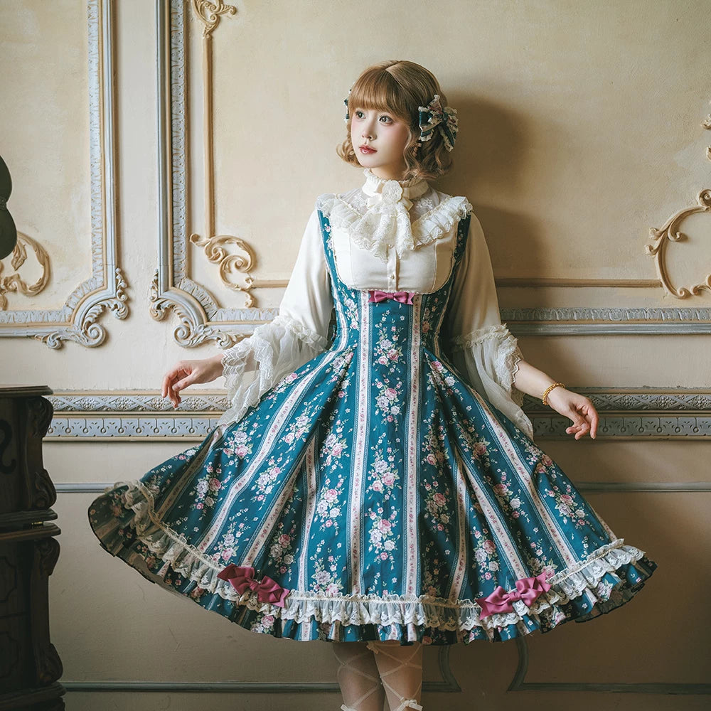 【受注予約10/20まで】Susan Garden コルセットジャンパースカート