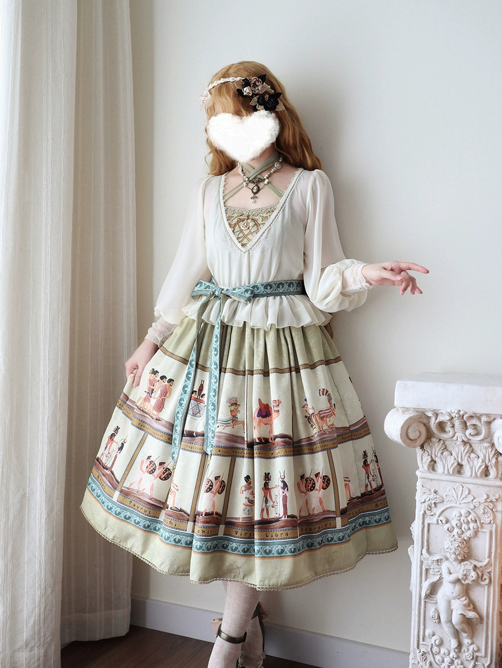 【予約販売】Papyrus Story ジャンパースカート