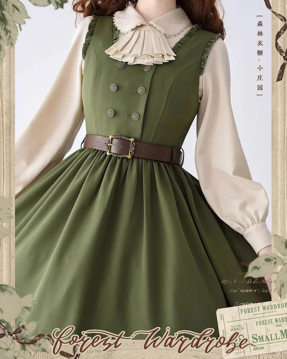 Small Manor クラシカルジャンパースカート – ロリータファッション Small Manor クラシカルジャンパースカート – ロリータファッション