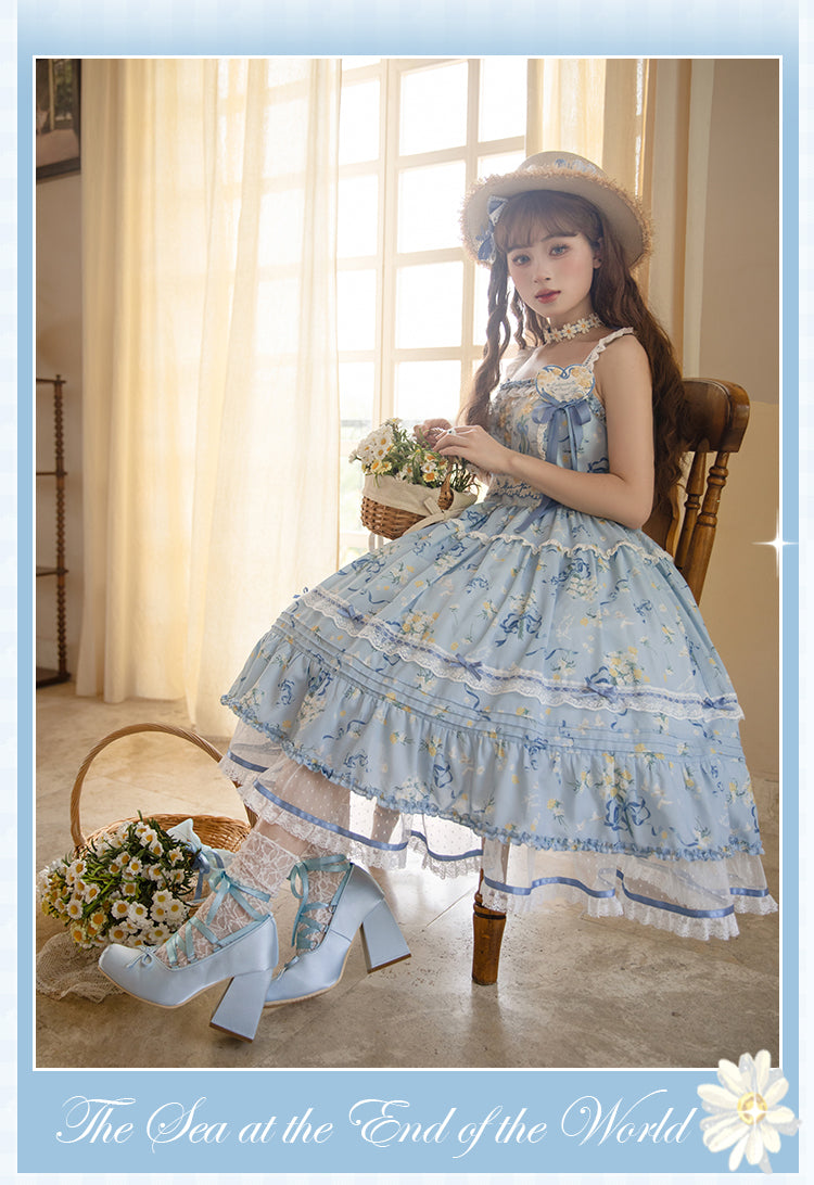 【再販・受注予約7/16まで】Daisy and Sky ジャンパースカート