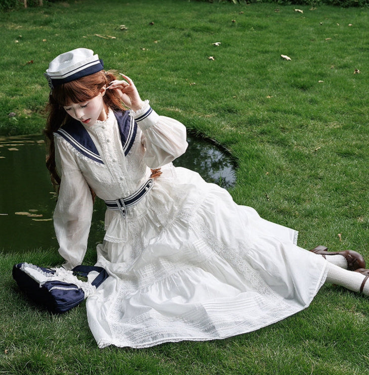 【受注予約8/31まで】Boundless Freedom マリンテイストトップス・長袖