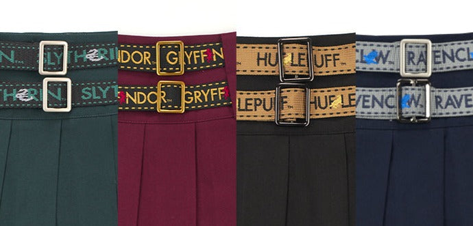 [Pre-order] Hogwarts School of Witchcraft and Wizardry Print Belt Miniskirt