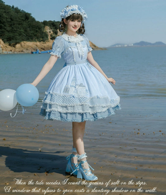 【受注予約6/18まで】The House by the Sea 半袖ワンピース