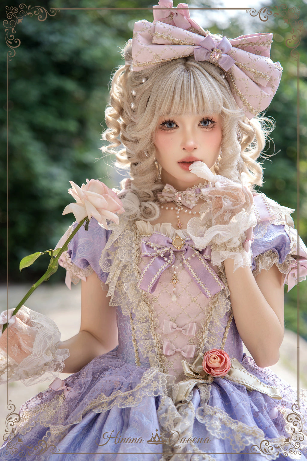 Mirror Snow White プリンセススイートドレス・パープル