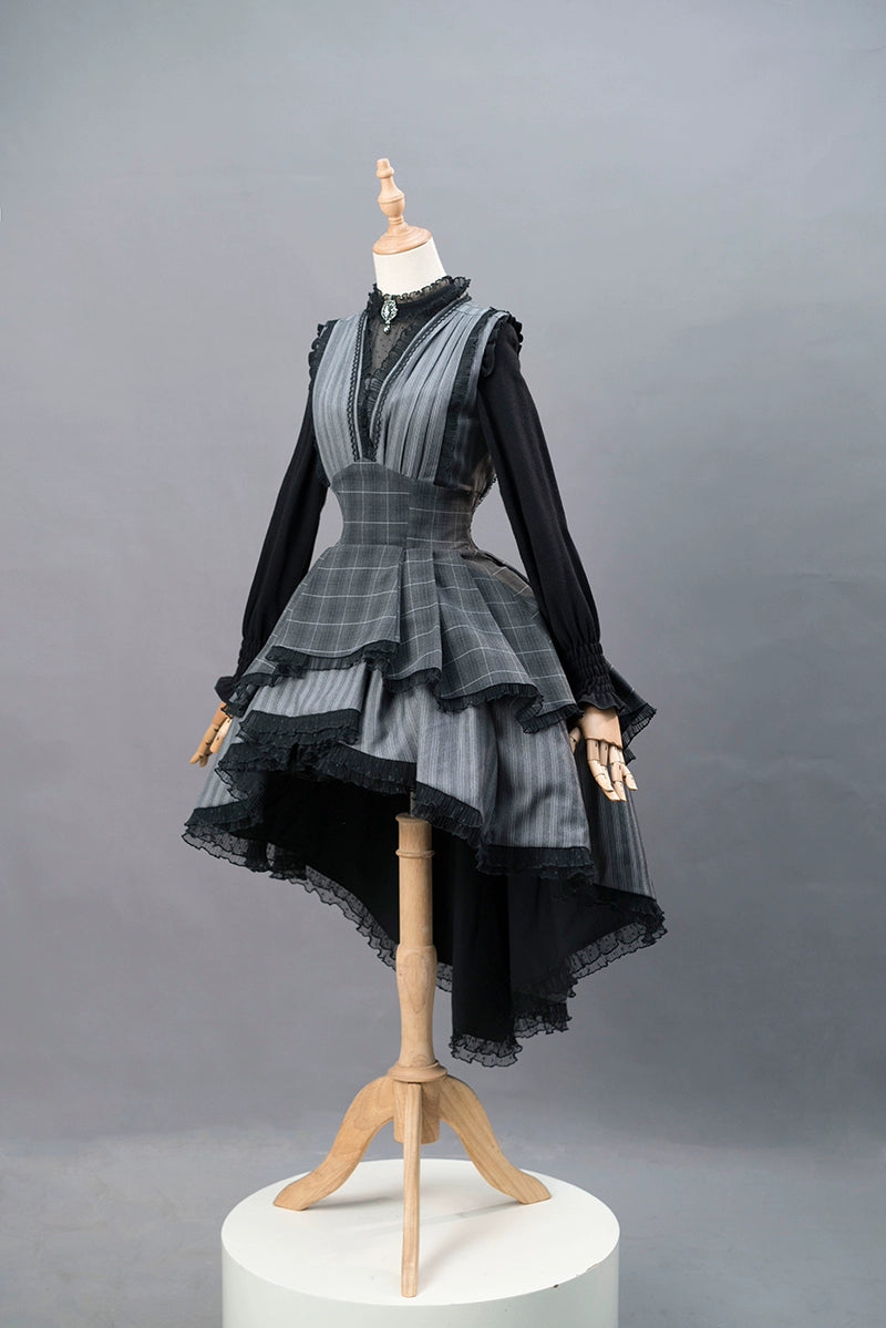 Monotone Camellia ジャンパースカート3点セット