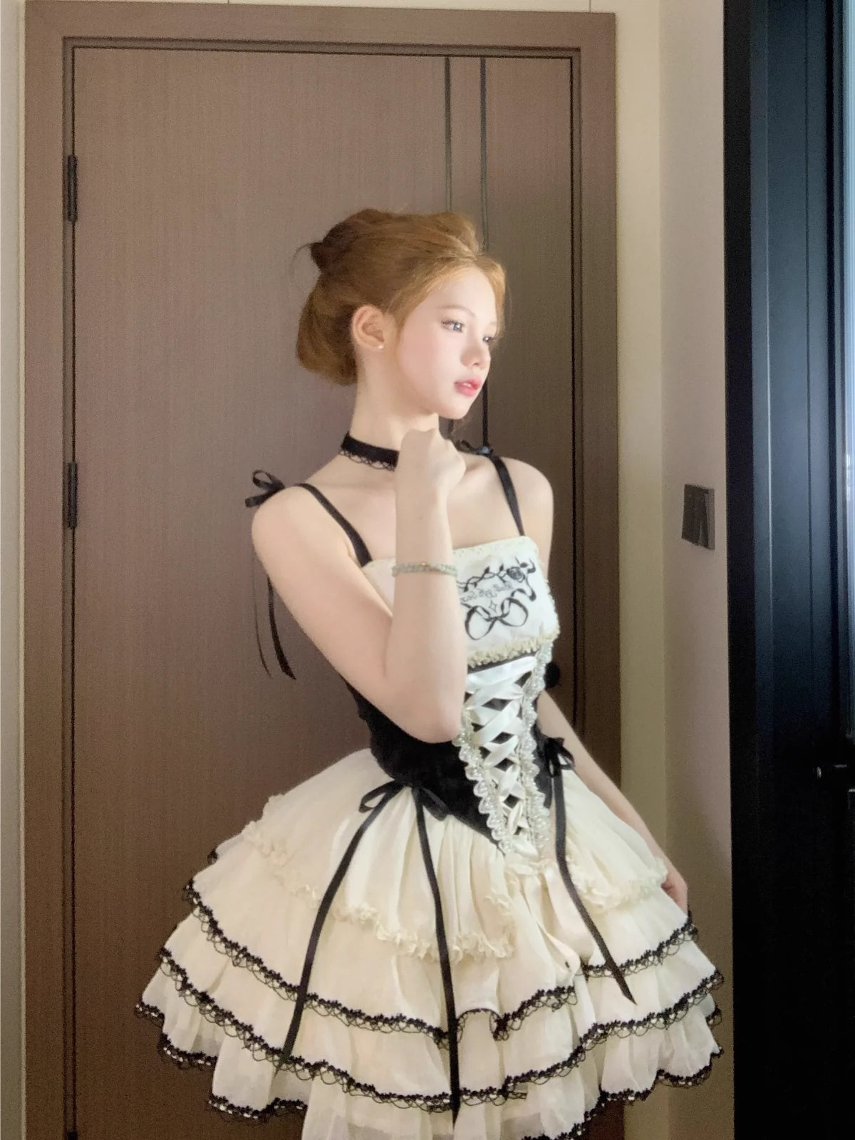 Bell's Gift バレエ風ジャンパースカート – ロリータファッション通販 Bell's Gift バレエ風ジャンパースカート – ロリータファッション通販