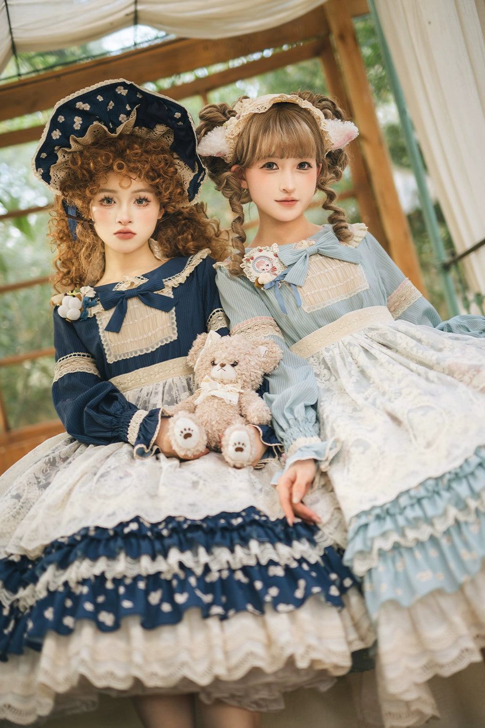 【予約販売】Sweetie Sheep フリルワンピース・プリントタイプ