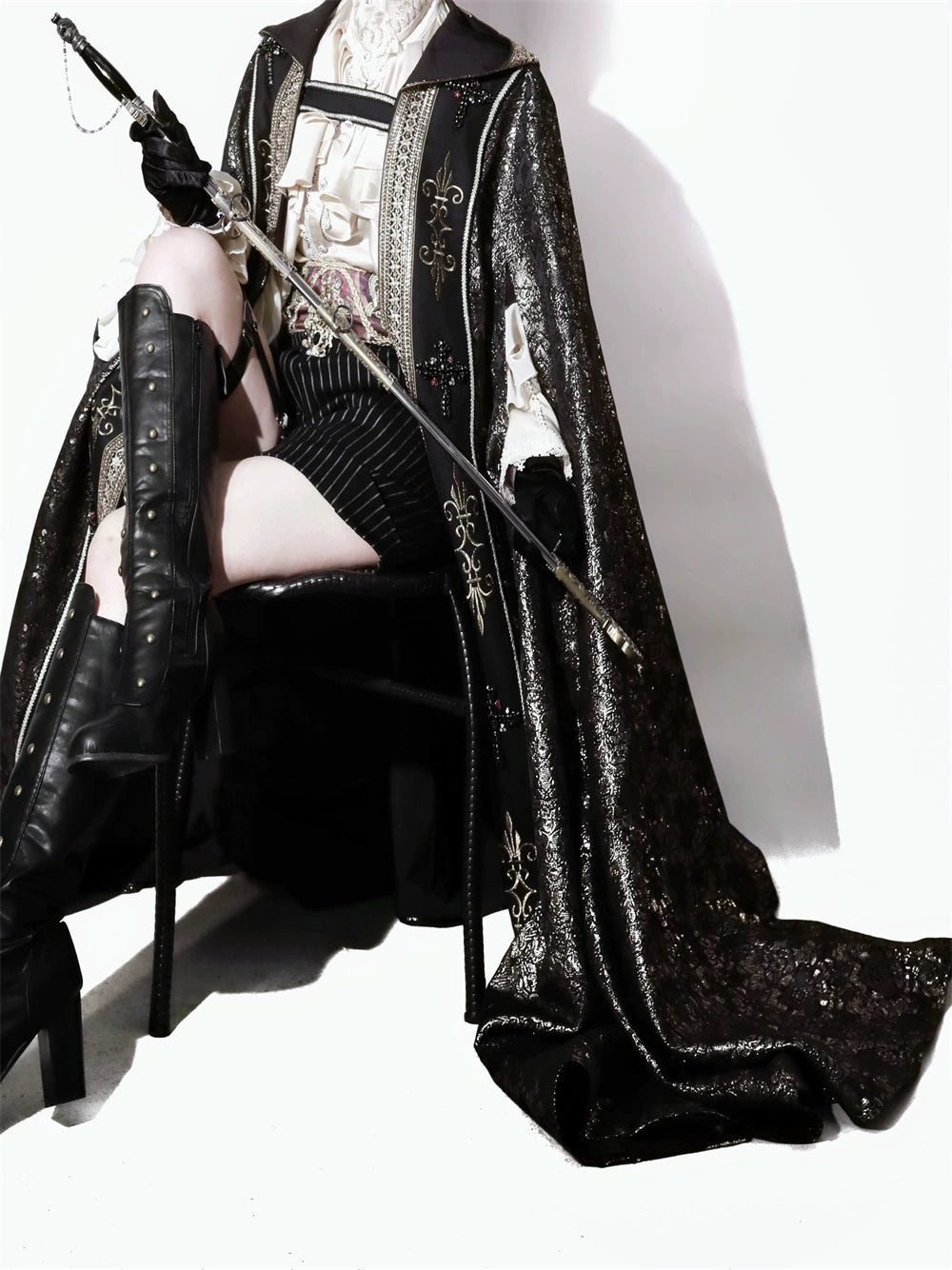 [Sale period ended] Sanctuary Gothic Lolita long cloak
