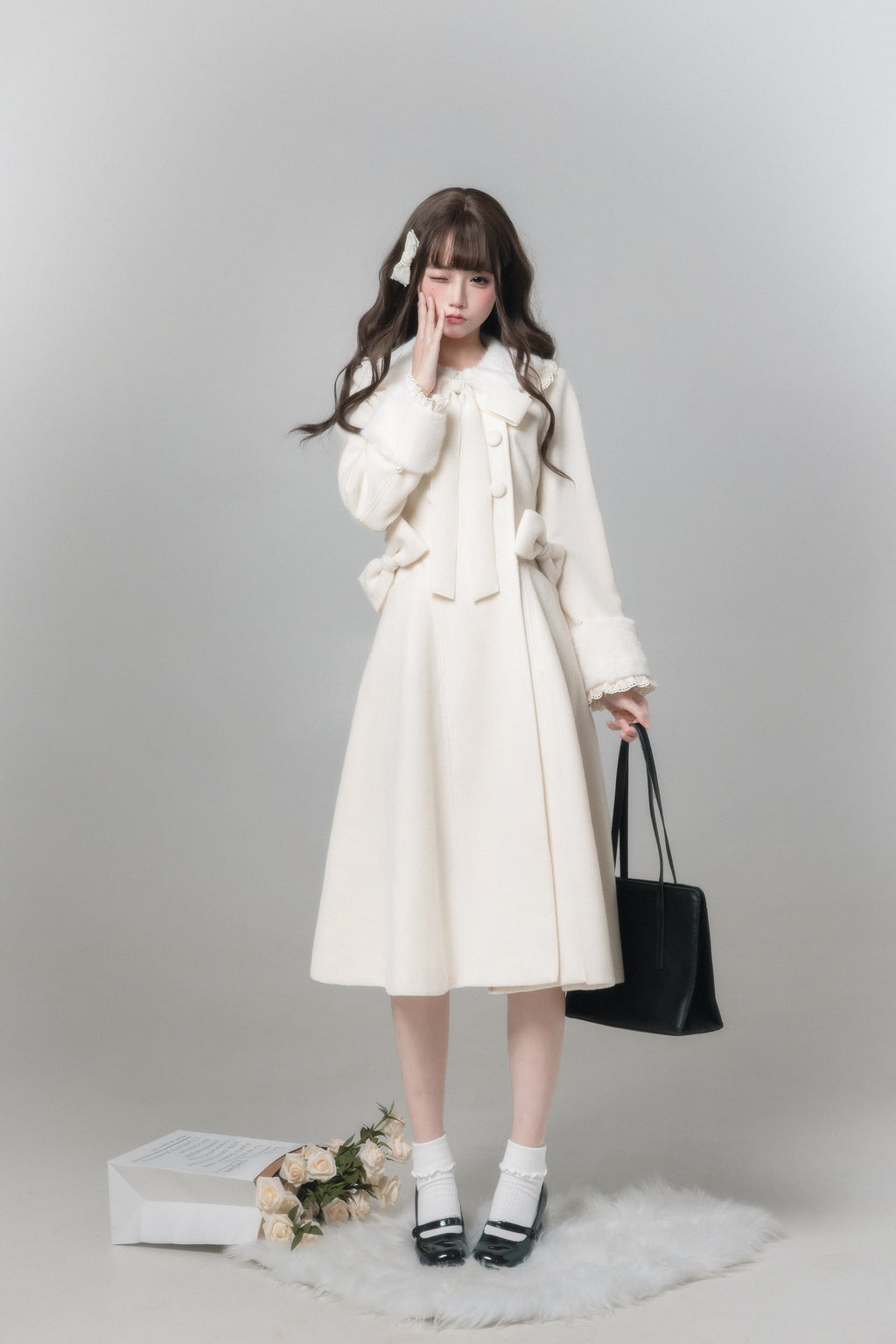 First Snow リボンコート