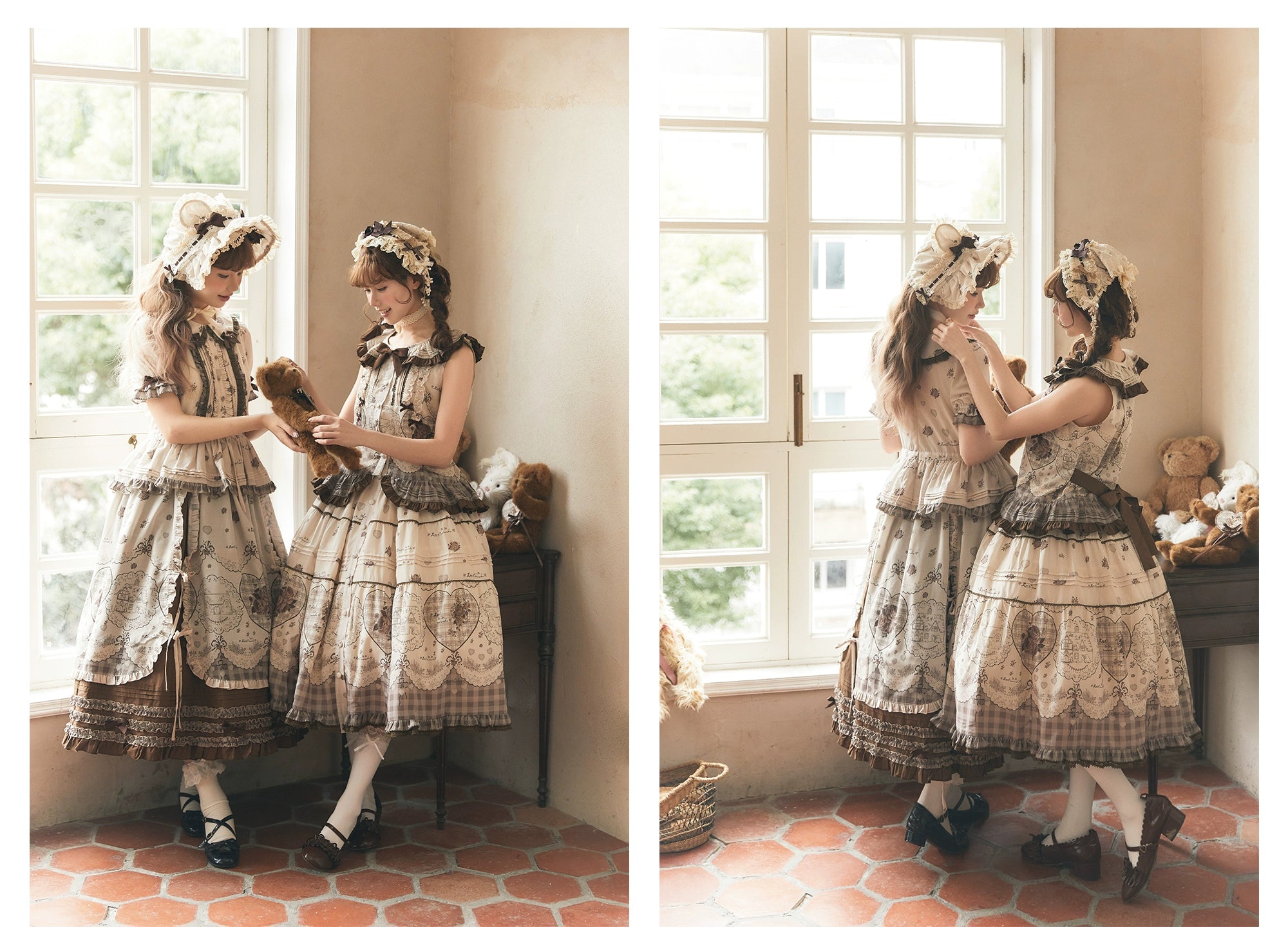 【受注予約2/12まで】Sepia Rose Town スカート