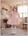 【受注予約12/23まで】Lace Figure 長袖ローウエストワンピース