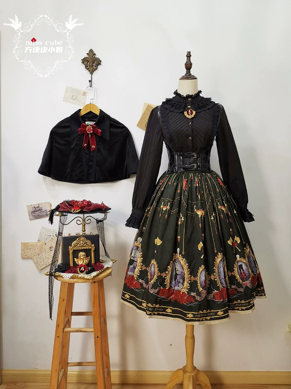 【予約販売】魔法信徒クラシカルジャボタイ付ブラウス