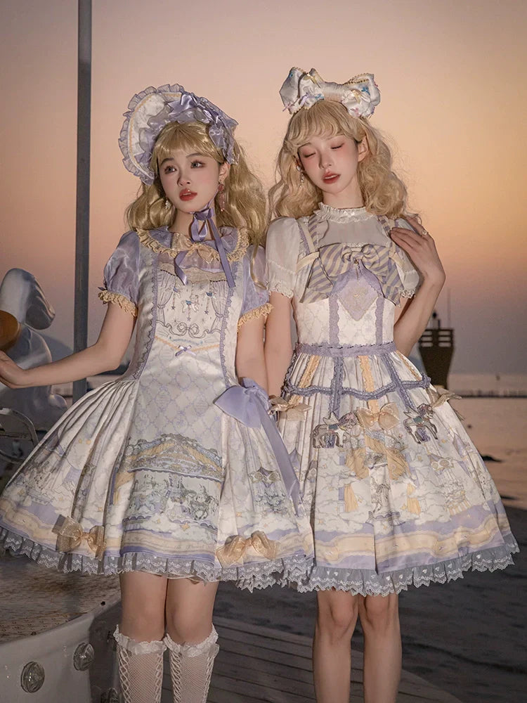 Cloud Paradise 半袖ワンピース
