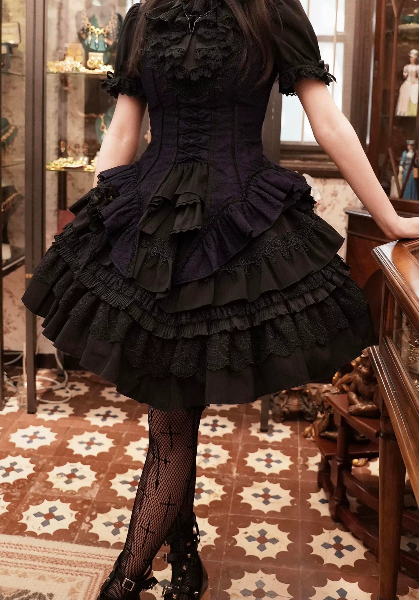 [Sales period ended] Breaking Celemony Gothic Lolita Mini Skirt