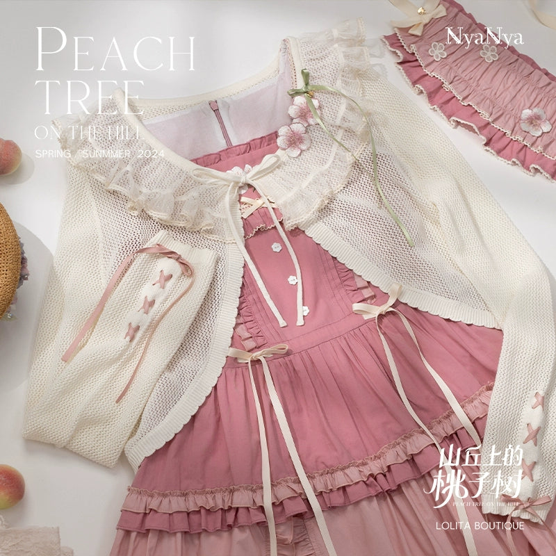 PEACH TREE 長袖カーディガン
