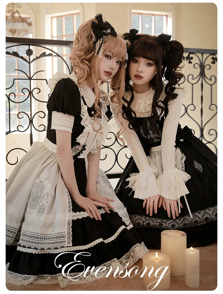 [Resale/Pre-orders available until 11/3] Evensong ribbon jumper skirt