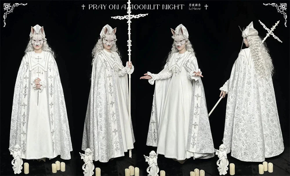 [Sales period ended] Pray on a Moonlight Night long cloak