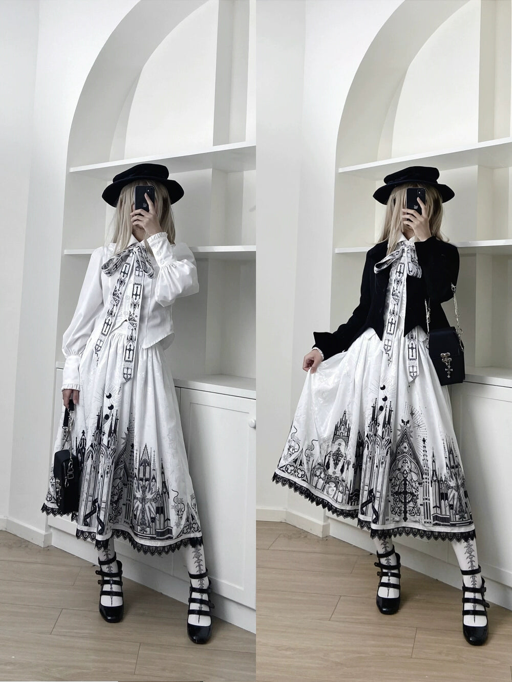 【販売期間終了】Sanctuary ゴスロリプリントスカート