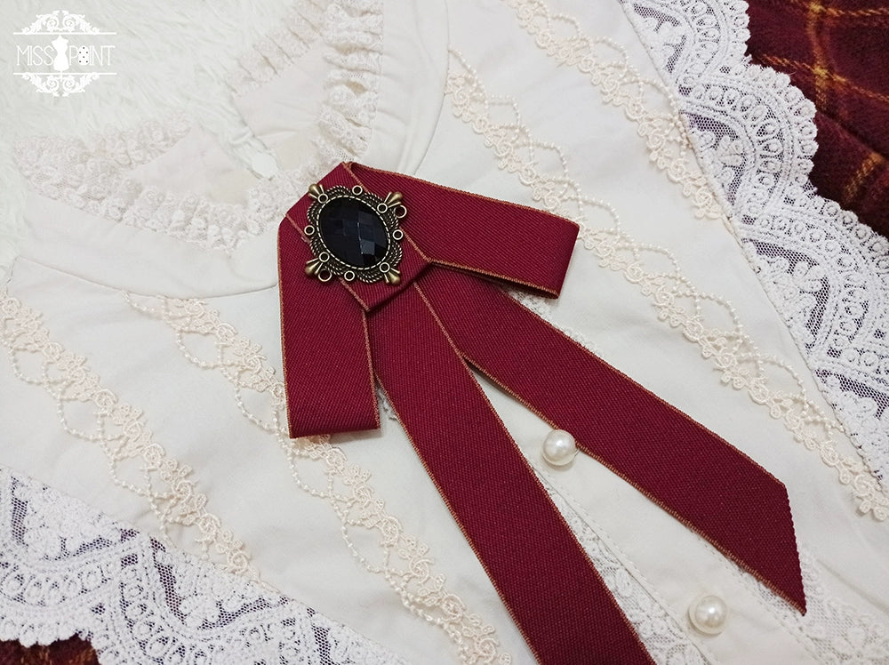 [Pre-order] British Classical Lolita Warm Check Dress