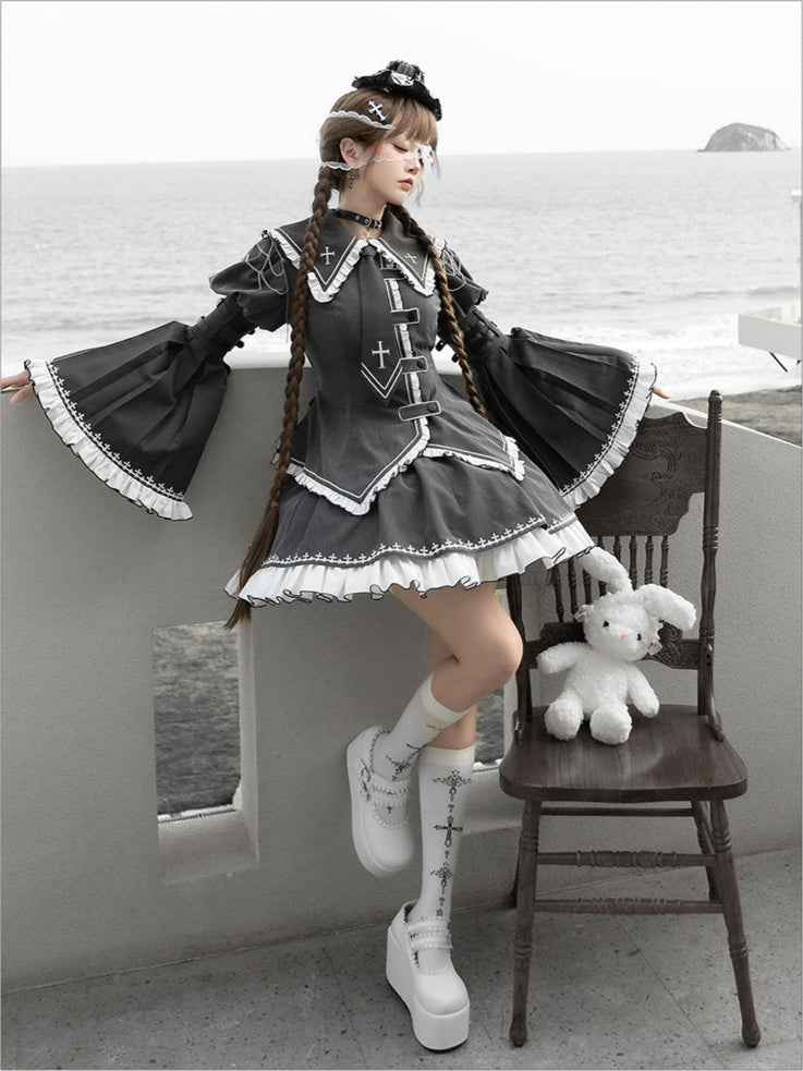 Cross Belt 制服風ゴシックセットアップ