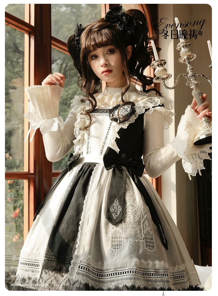 [Sale period ended] Evensong Frilled Lace Knit