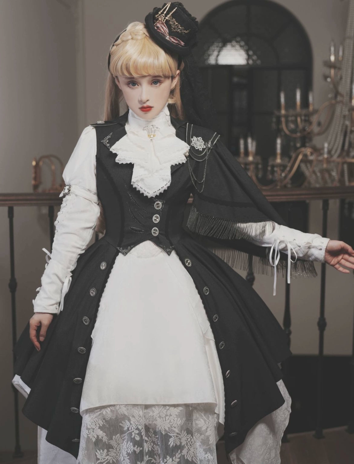 [Pre-orders available until 12/23] Geneville Knight Elegant Gothic Dress