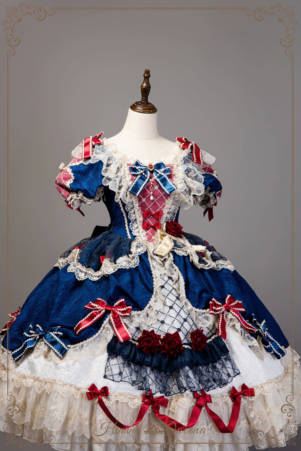 Mirror Snow White プリンセススイートドレス・ネイビー