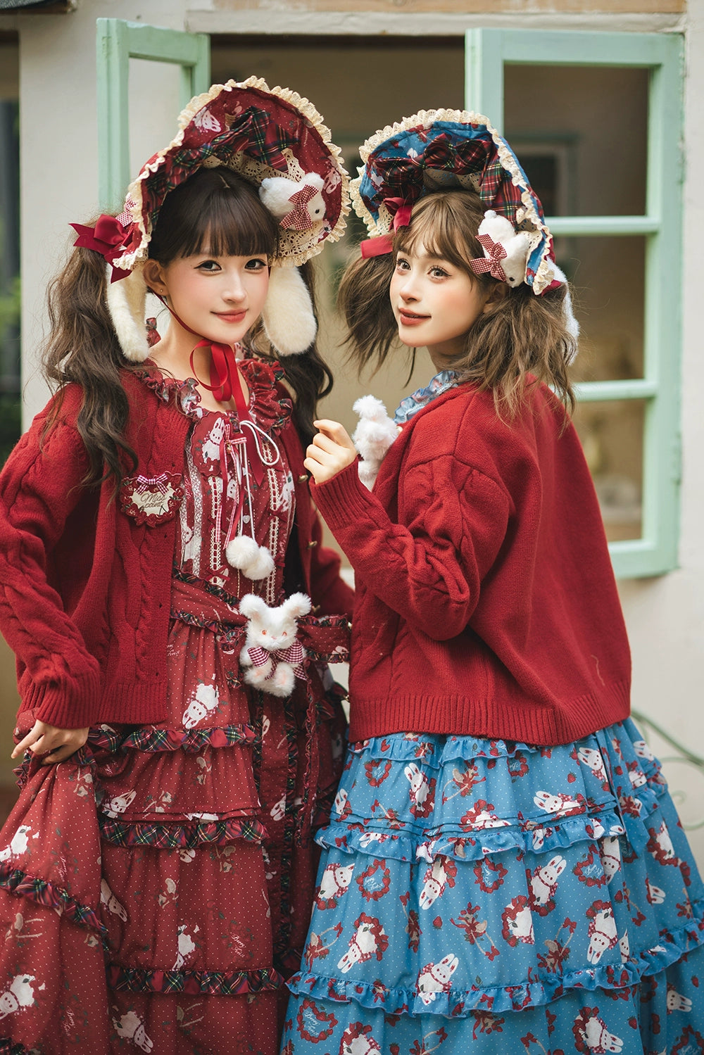 【予約販売】Sweet Berry Rabbit ニットカーディガン