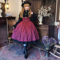 【受注予約1/18まで】Blood Night Lantern Master ジャガードジャンパースカート