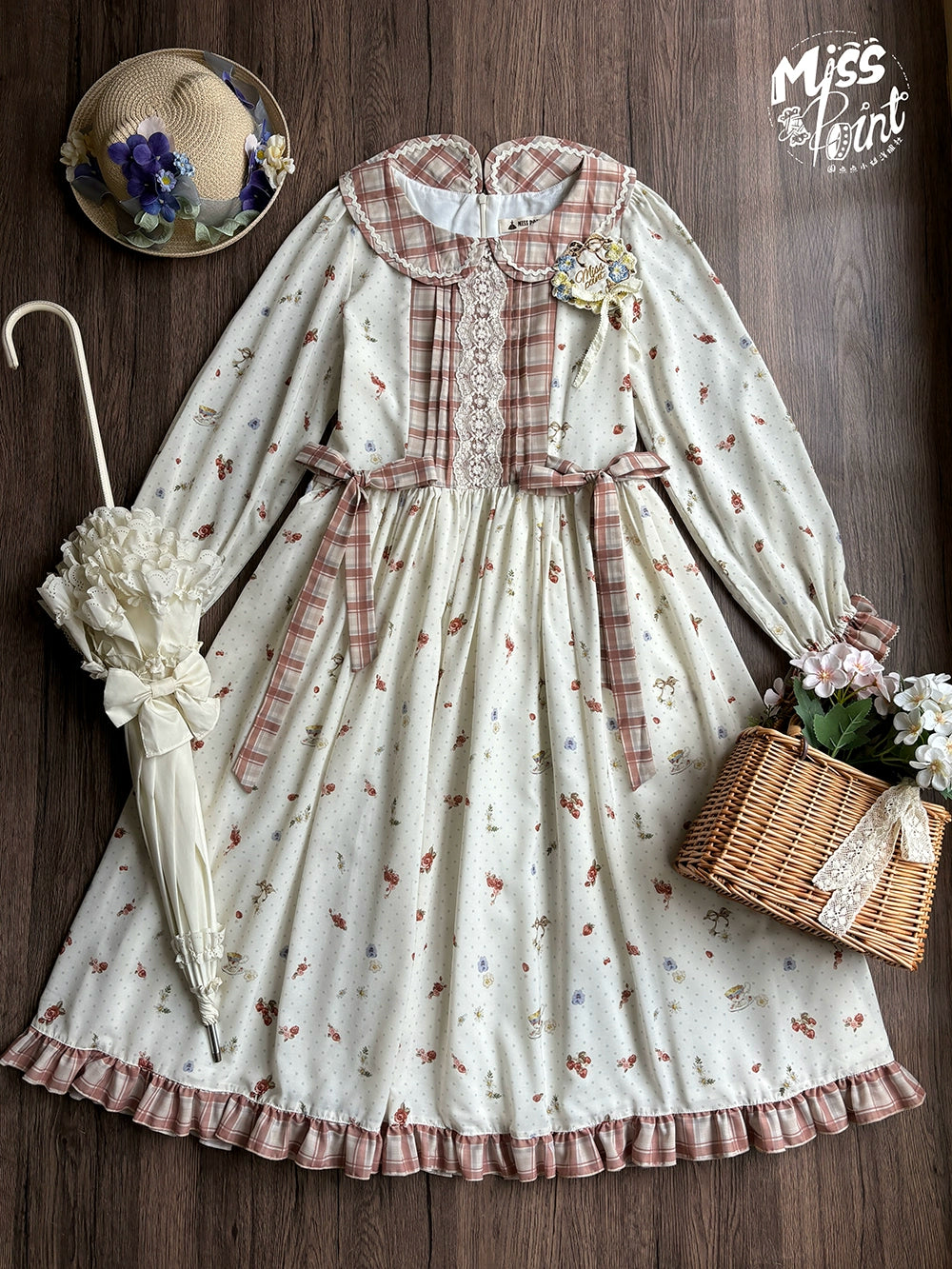 [Pre-order] Autumn Pleasure Round Collar Dress