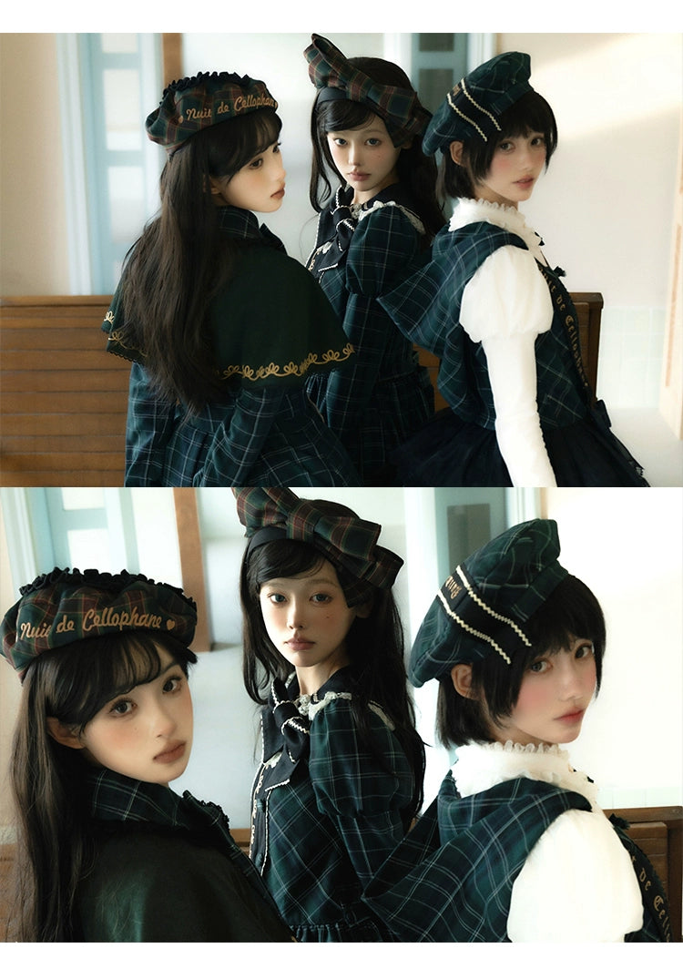 Thistle  Crown フード付きジャンパースカート