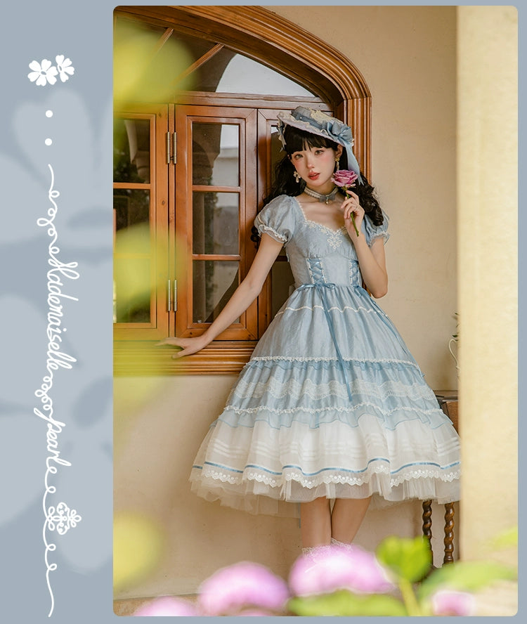 [Pre-orders available until 7/8] Antique Porcelain Plates Dress