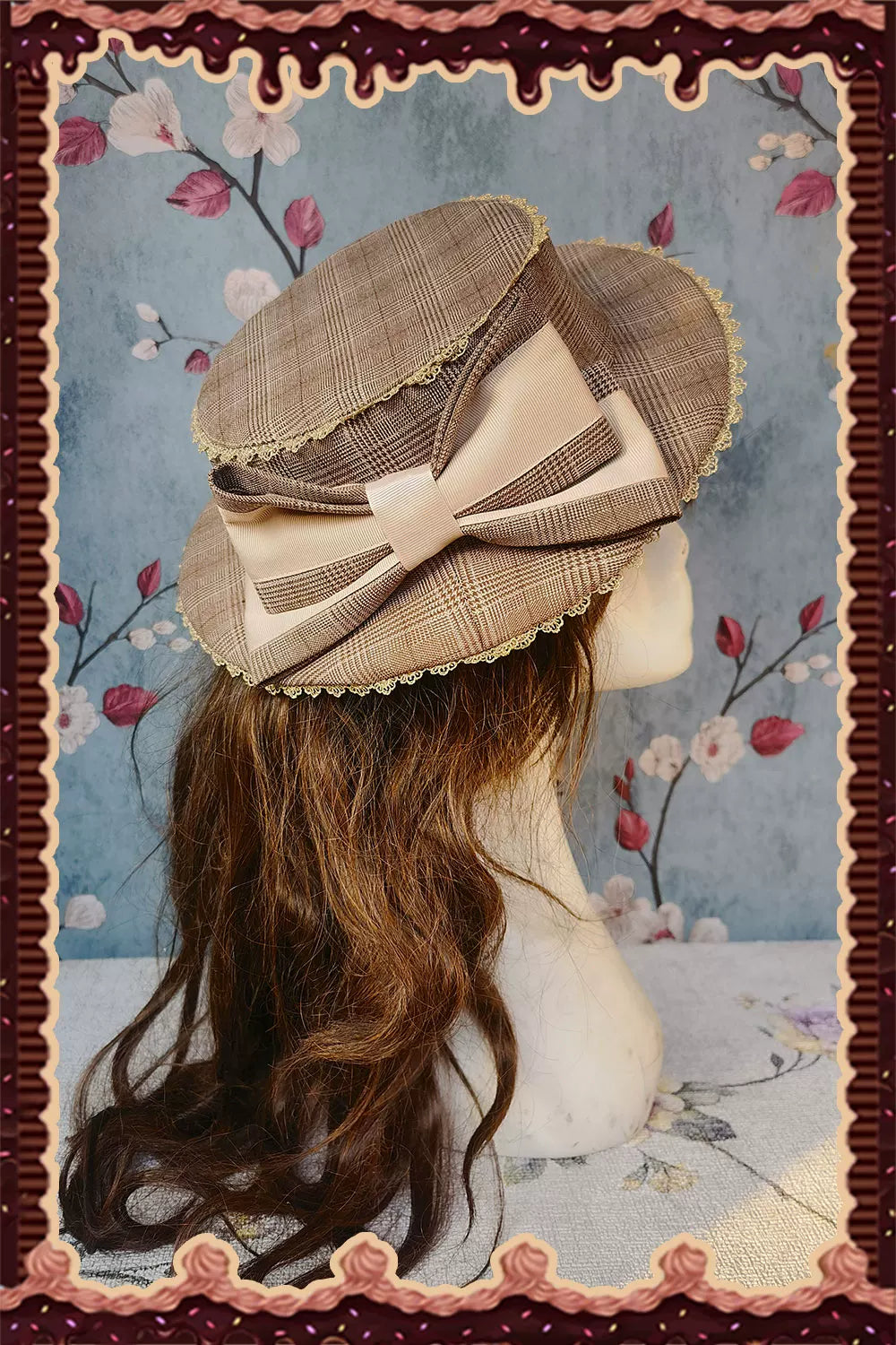 Antique Traveler リボンハット