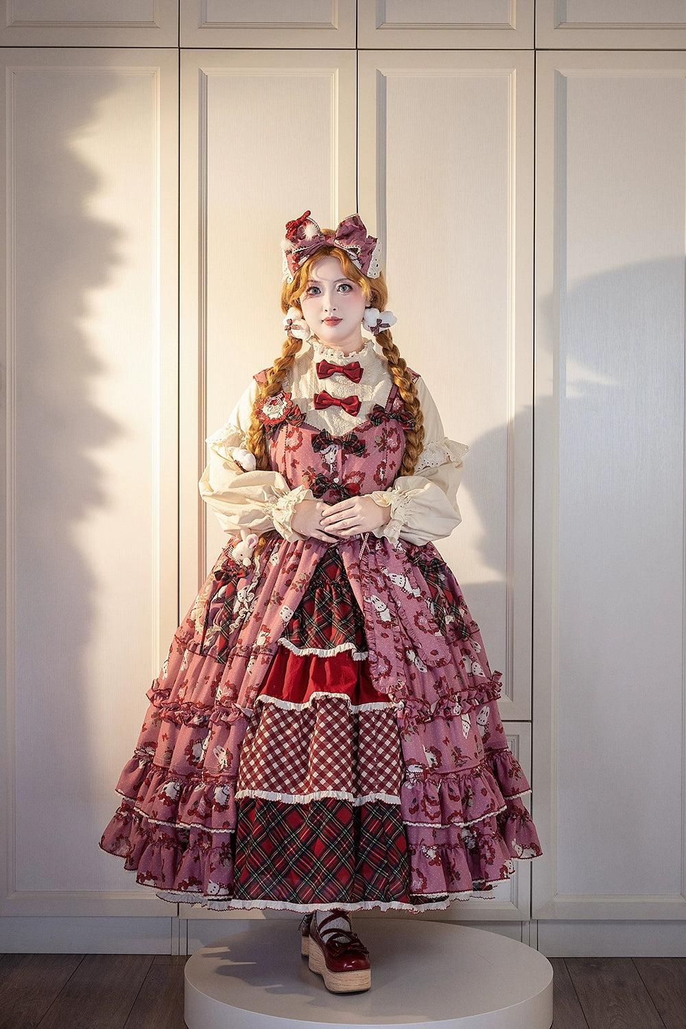【予約販売】Sweet Berry Rabbit ジャンパースカート
