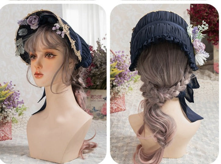 【同時購入のみ】Porcelain Flower Garden フラットハット