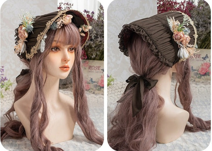 【同時購入のみ】Porcelain Flower Garden フラットハット