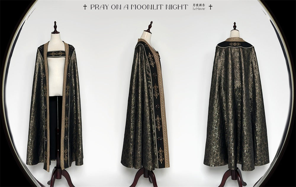 [Sales period ended] Pray on a Moonlight Night long cloak