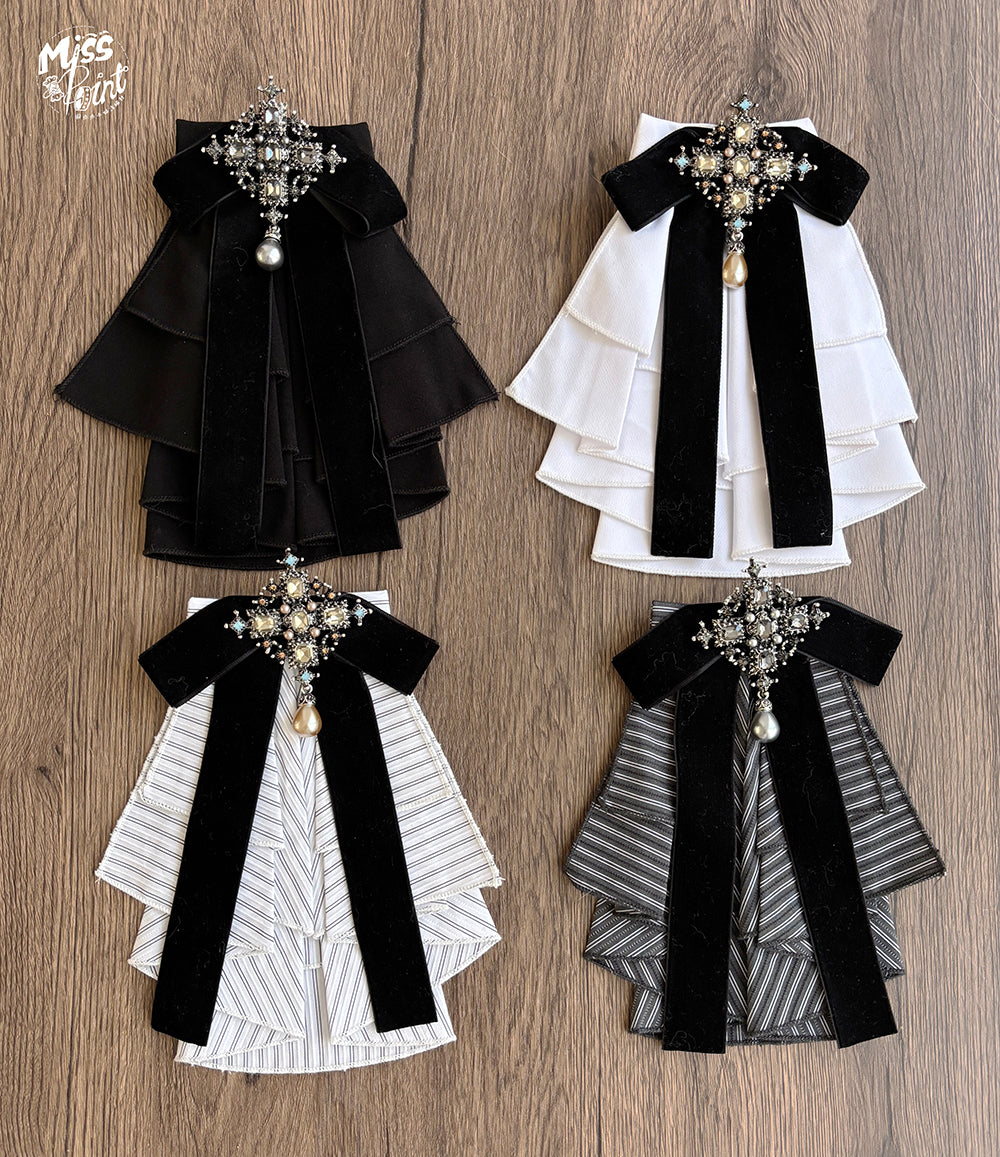 受注予約1/7まで【同時購入のみ】領主貴族のリボンタイ他アクセサリー