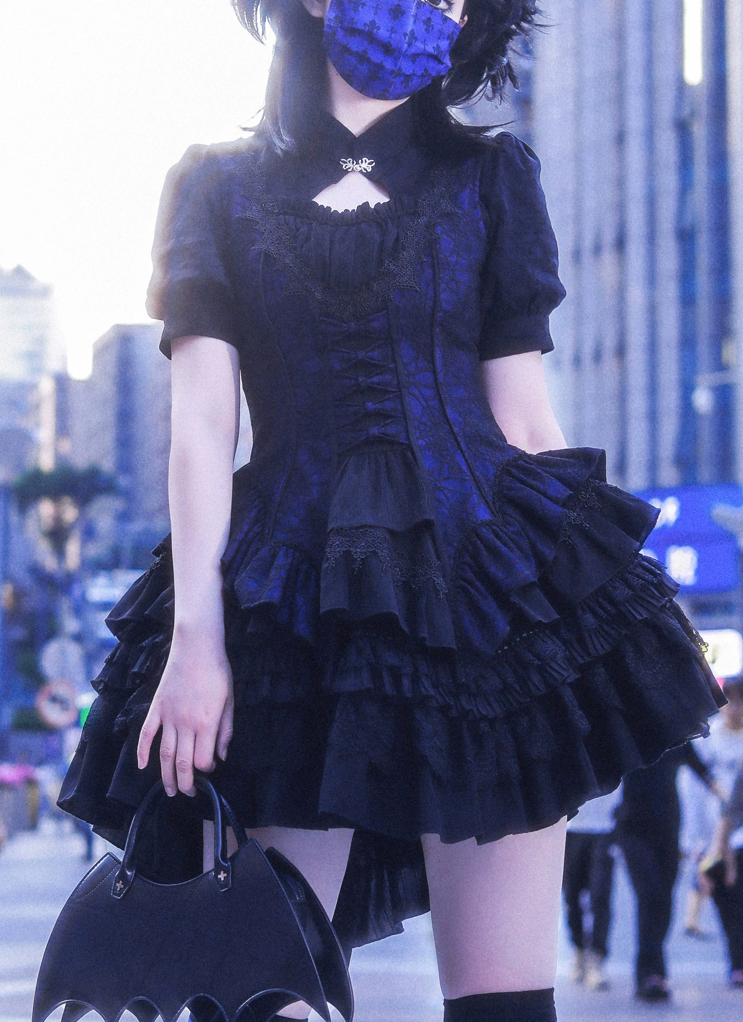 [Sales period ended] Breaking Celemony Gothic Lolita Mini Skirt