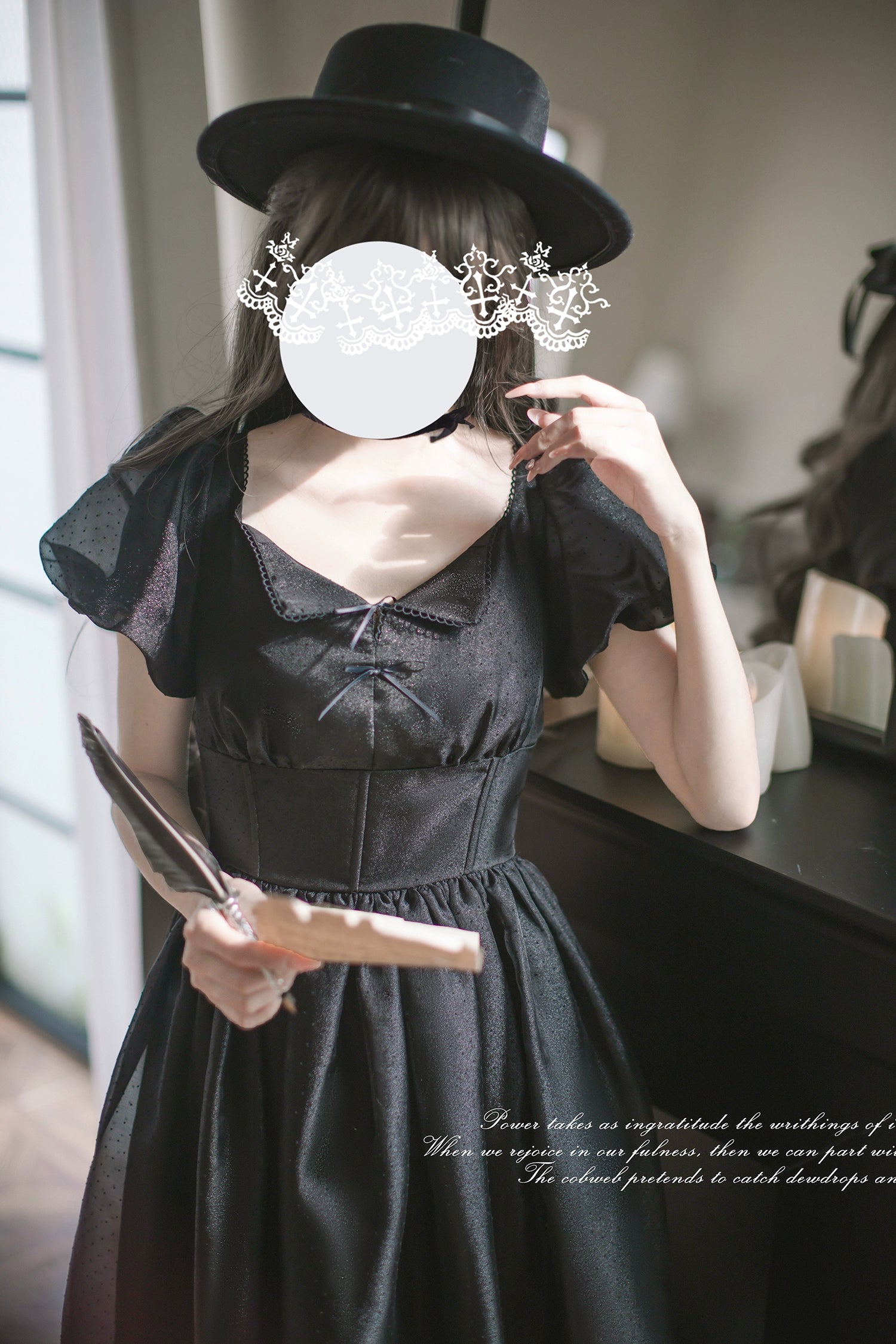 Vampire Nocturne ヴァンパイア ロング ワンピース ワイン Vampire Nocturne ヴァンパイア ロング ワンピース ワイン