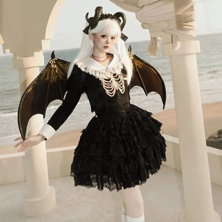 最終値下げ Mrcorset ロリータ 黒白レース襟 つけ襟 ゴスロリ 最終 最終値下げ Mrcorset ロリータ 黒白レース襟 つけ襟 ゴスロリ 最終
